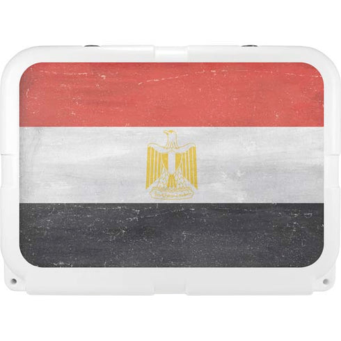 Egypt Flag Distressed YETI Tundra 35 Hard Cooler Skin