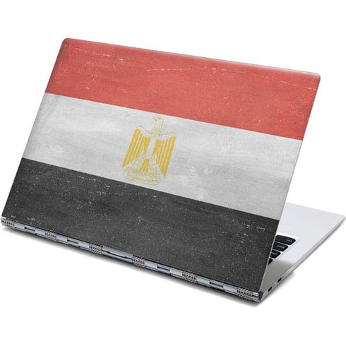 Egypt Flag Distressed Yoga 910 2-in-1 14in Touch-Screen Skin