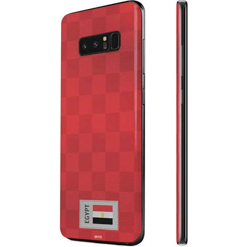 Egypt Soccer Flag Galaxy Note 8 Skin