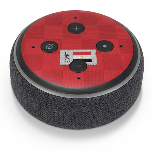 Egypt Soccer Flag Amazon Echo Dot Skin