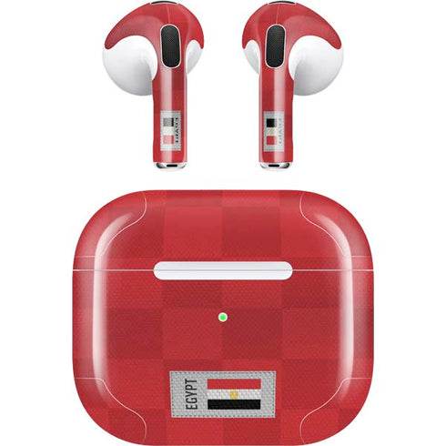 Egypt Soccer Flag Apple AirPods (3rd Gen 2021) Skin