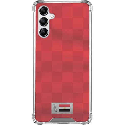 Egypt Soccer Flag Galaxy A14 5G Clear Case