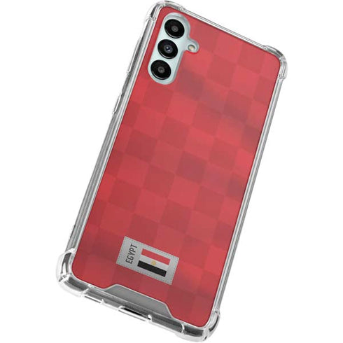 Egypt Soccer Flag Galaxy A14 5G Clear Case