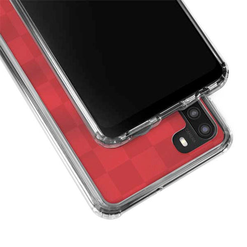 Egypt Soccer Flag Galaxy A21 Clear Case