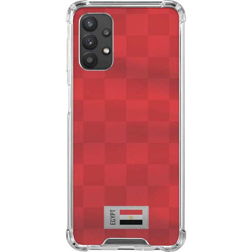 Egypt Soccer Flag Galaxy A32 5G Clear Case
