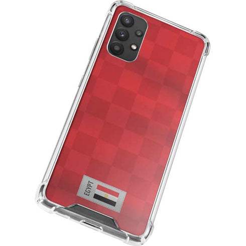 Egypt Soccer Flag Galaxy A32 5G Clear Case