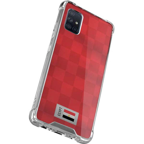 Egypt Soccer Flag Galaxy A51 5G Clear Case