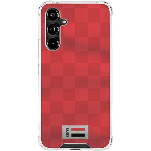 Egypt Soccer Flag Galaxy A54 5G Clear Case