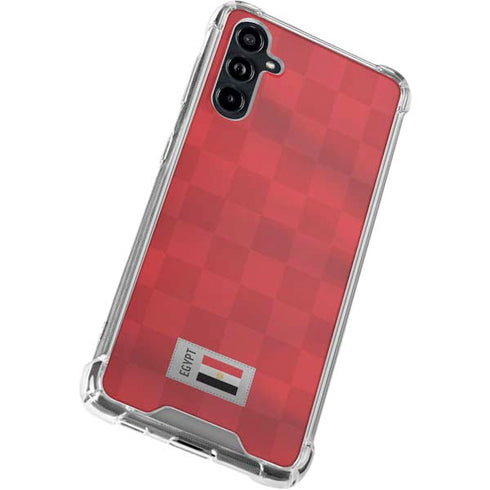 Egypt Soccer Flag Galaxy A54 5G Clear Case