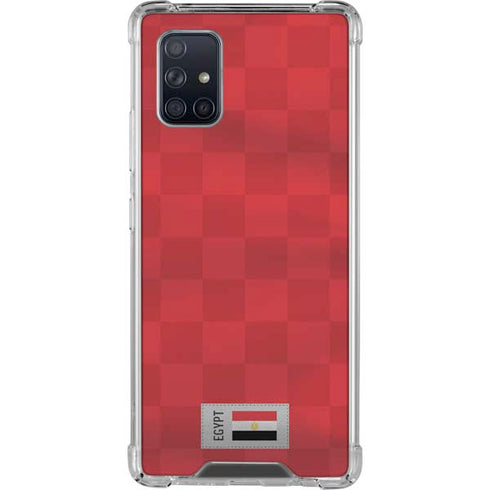 Egypt Soccer Flag Galaxy A71 5G Clear Case
