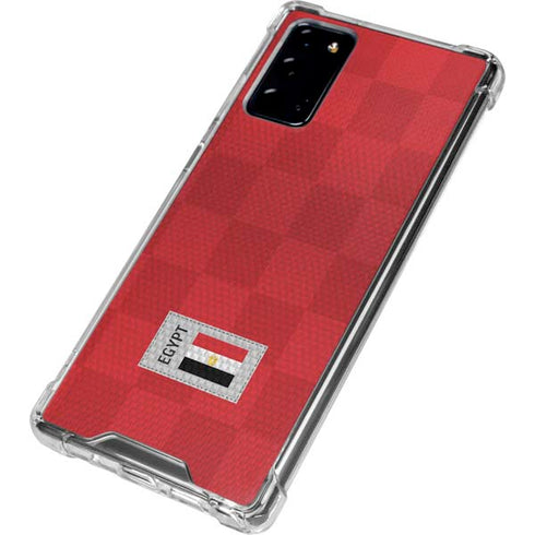 Egypt Soccer Flag Galaxy Note20 5G Clear Case
