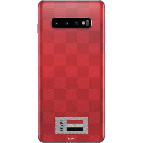 Egypt Soccer Flag Galaxy S10 Plus Skin