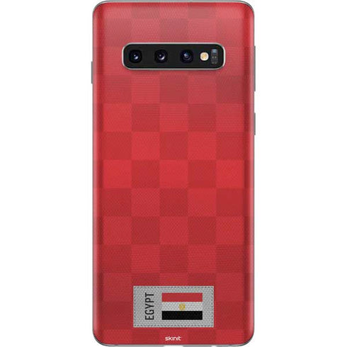 Egypt Soccer Flag Galaxy S10 Skin