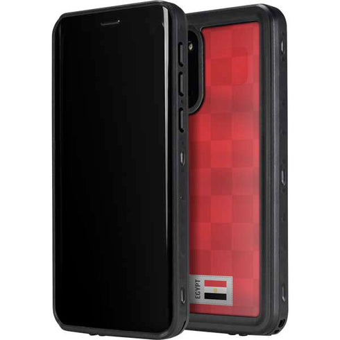 Egypt Soccer Flag Galaxy S20 Waterproof Case