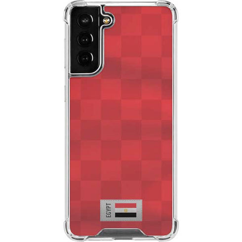 Egypt Soccer Flag Galaxy S22 Plus Clear Case