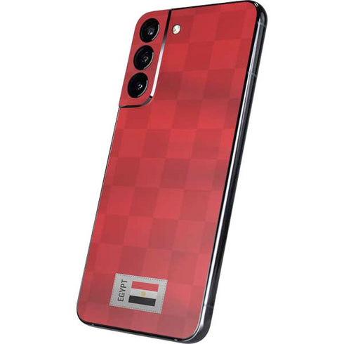 Egypt Soccer Flag Galaxy S22 Plus Skin