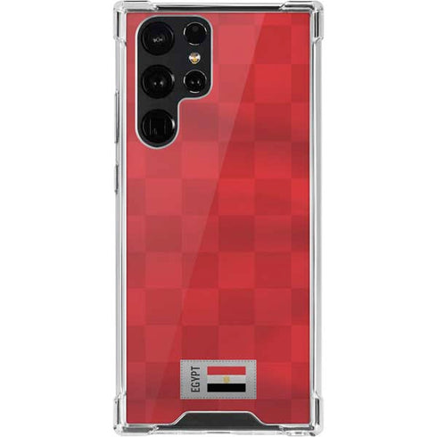 Egypt Soccer Flag Galaxy S22 Ultra Clear Case
