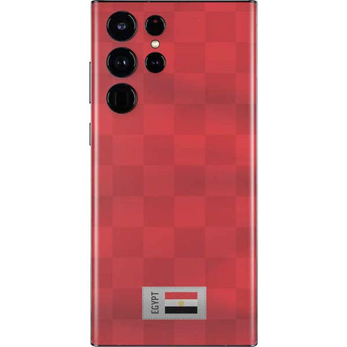 Egypt Soccer Flag Galaxy S22 Ultra Skin