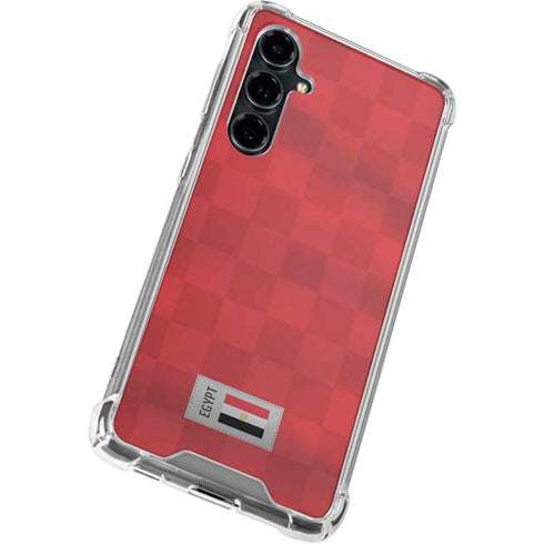 Egypt Soccer Flag Galaxy S23 FE Clear Case