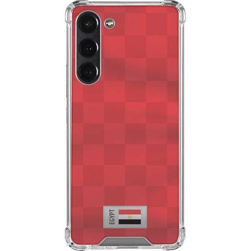 Egypt Soccer Flag Galaxy S23 Plus Clear Case