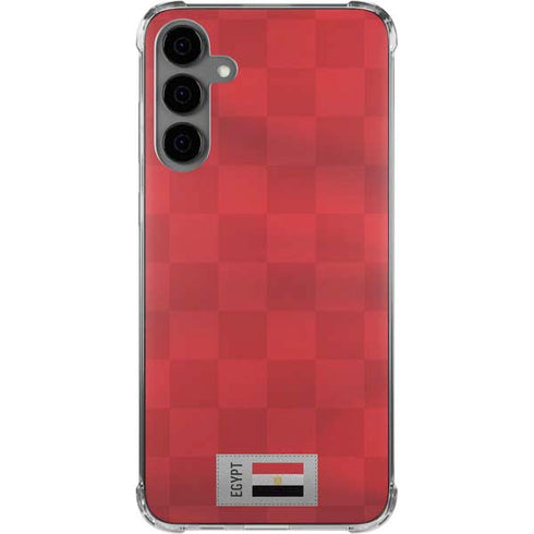 Egypt Soccer Flag Galaxy S24 Plus Clear Case