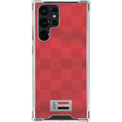 Egypt Soccer Flag Galaxy S24 Ultra Clear Case