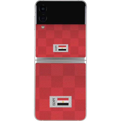 Egypt Soccer Flag Galaxy Z Flip3 5G Skin