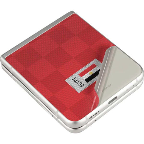Egypt Soccer Flag Galaxy Z Flip3 5G Skin