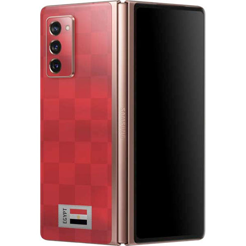 Egypt Soccer Flag Galaxy Z Fold2 5G Skin