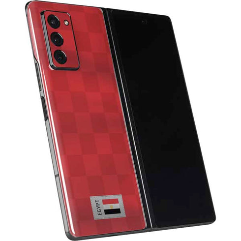 Egypt Soccer Flag Galaxy Z Fold2 5G Skin