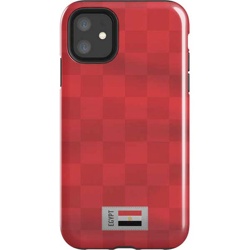 Egypt Soccer Flag iPhone 11 Impact Case