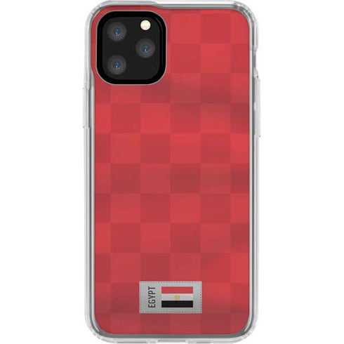 Egypt Soccer Flag iPhone 11 Pro Clear Case