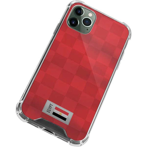 Egypt Soccer Flag iPhone 11 Pro Max Clear Case