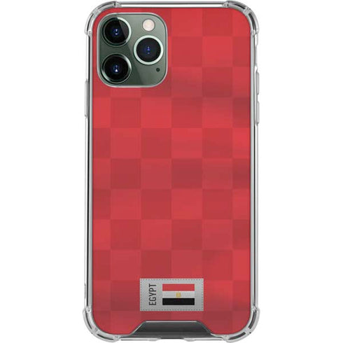 Egypt Soccer Flag iPhone 11 Pro Max Clear Case