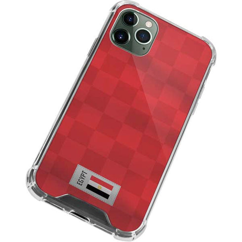 Egypt Soccer Flag iPhone 12 Pro Clear Case