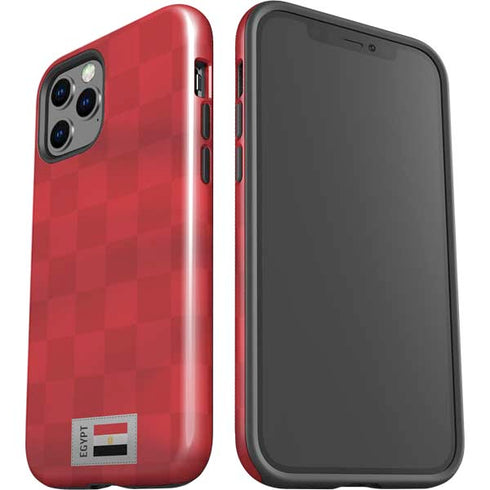 Egypt Soccer Flag iPhone 12 Pro Impact Case