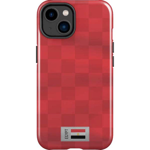 Egypt Soccer Flag iPhone 14 Plus Impact Case