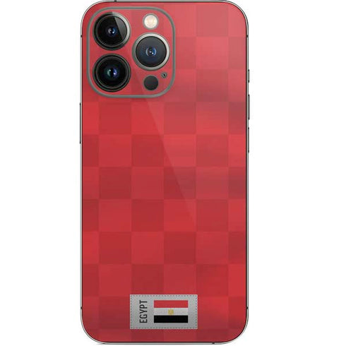 Egypt Soccer Flag iPhone 14 Pro Skin