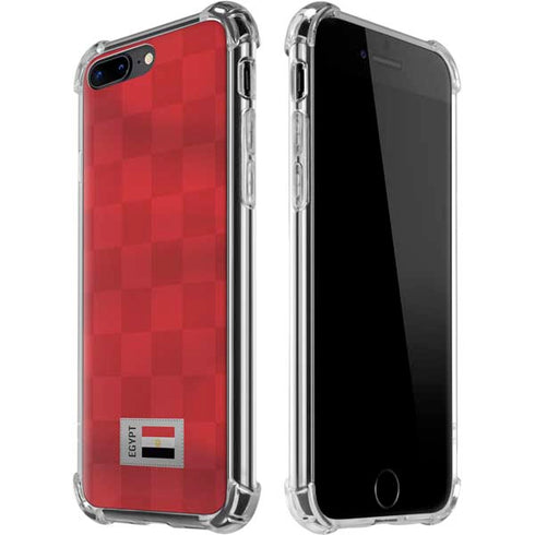 Egypt Soccer Flag iPhone 7/8 Plus Clear Case