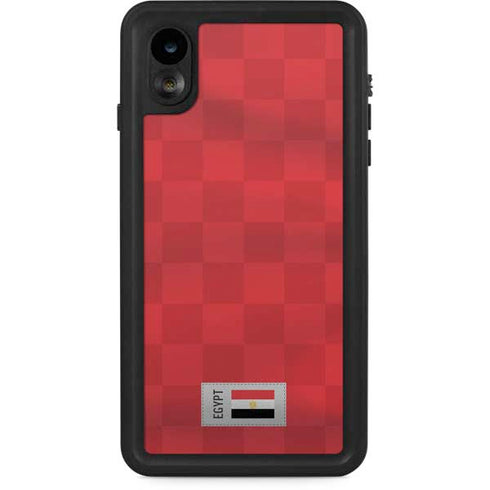 Egypt Soccer Flag iPhone XR Waterproof Case