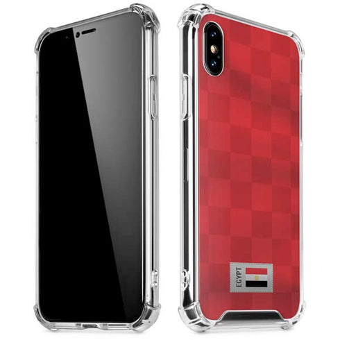 Egypt Soccer Flag iPhone XS Max Clear Case