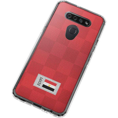 Egypt Soccer Flag LG K51/Q51 Clear Case