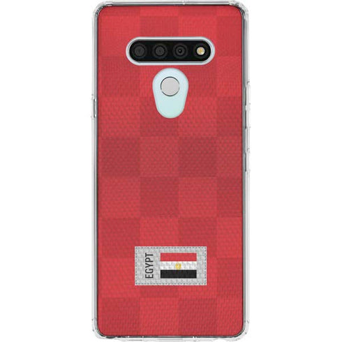 Egypt Soccer Flag LG Stylo 6 Clear Case