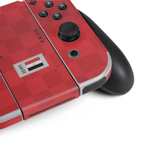 Egypt Soccer Flag Nintendo Switch OLED (2021) Skin