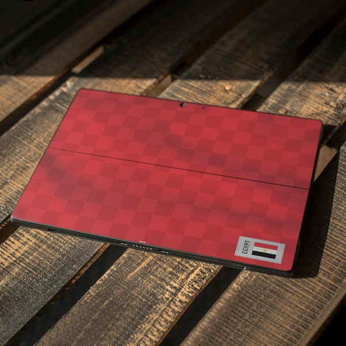 Egypt Soccer Flag Surface Pro 7 Skin