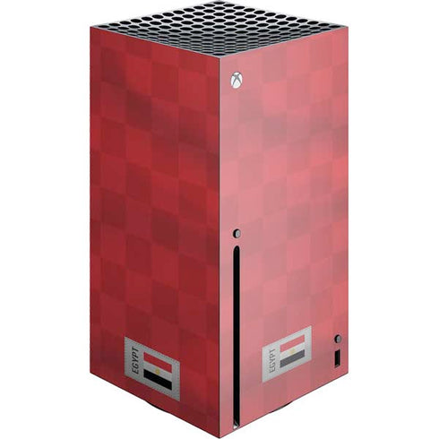 Egypt Soccer Flag Xbox Series X Console Skin