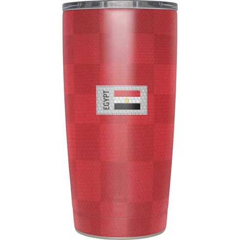 Egypt Soccer Flag Yeti 20oz Tumbler Skin