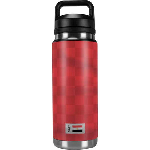 Egypt Soccer Flag YETI Rambler 26oz Bottle Skin