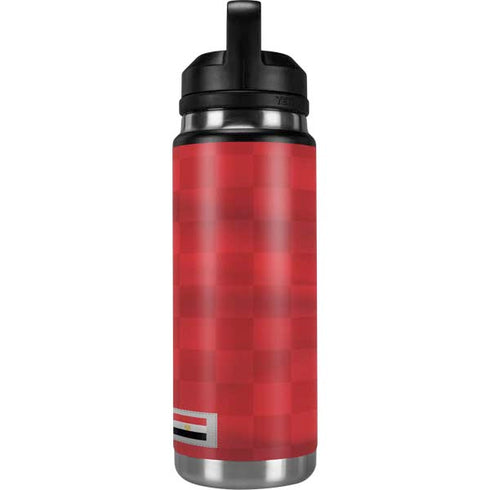 Egypt Soccer Flag YETI Rambler 26oz Bottle Skin