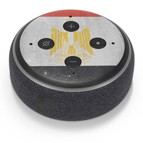 Egyptian Flag Distressed Amazon Echo Dot Skin